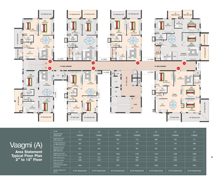  vijay rv s sai vanamali Phase 1 Block A Cluster Plan