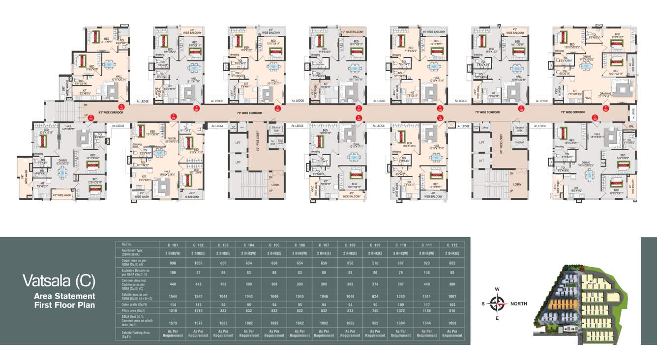  vijay rv s sai vanamali Phase 1 Block A Cluster Plan