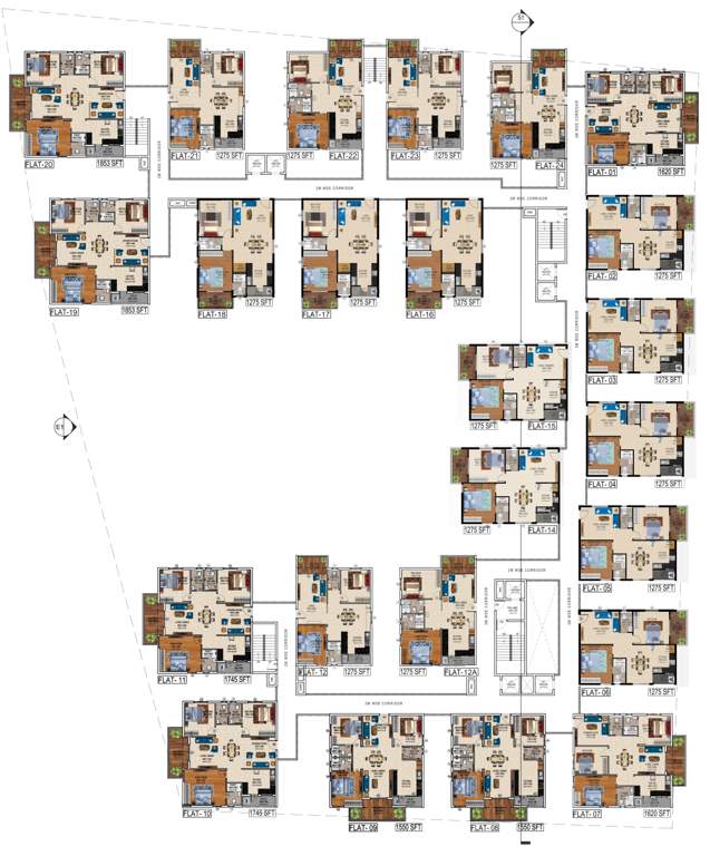  galaxia Galaxia Cluster Plan For Typical