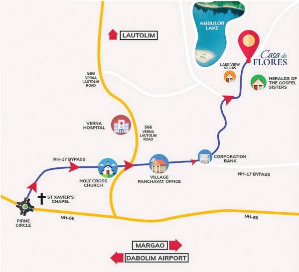  casa-de-flores Location Plan
