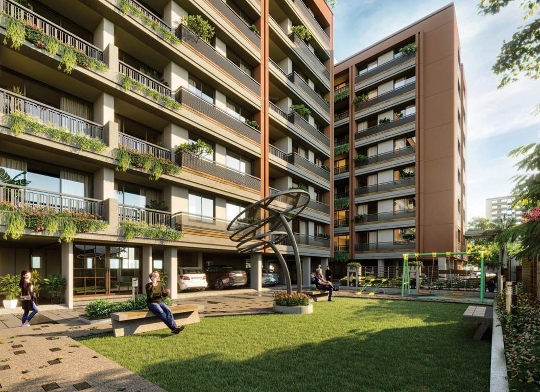 kedar residency Landscape Garden and Tree Planting