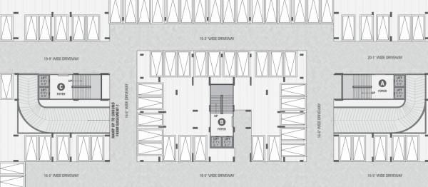  trident Block A B C Cluster Plan for Basement