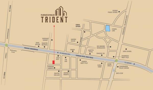  trident Location Plan