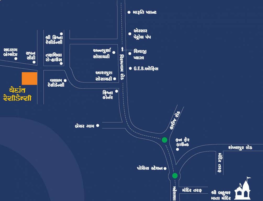 residency Location Plan