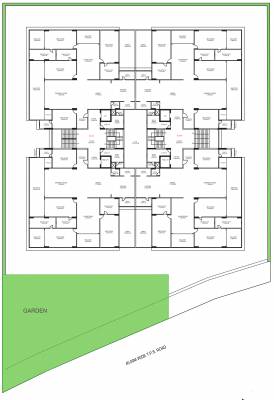  senor 1 Cluster Plan for 1st Floor