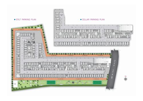  sr-fortune-city SR Fortune City Cluster Plan For Stilt Floor