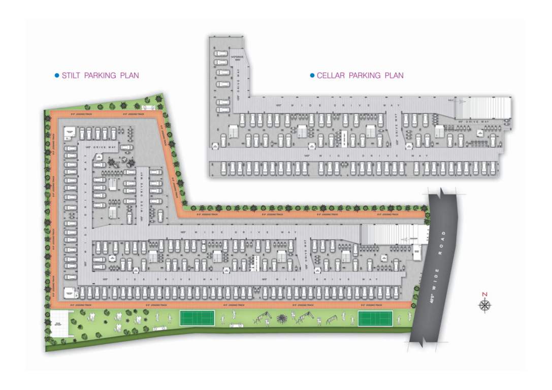  sr fortune city SR Fortune City Cluster Plan For Stilt Floor