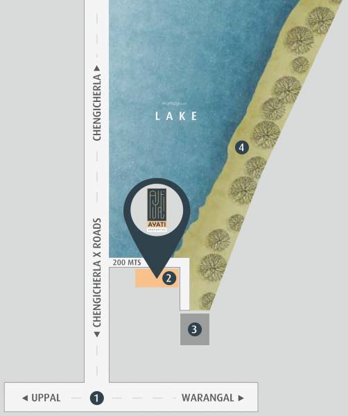  lake-view-block-a Location Plan