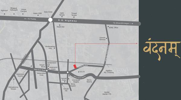  vandanam Location Plan
