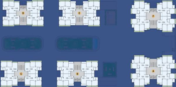  kalash-enclave-2 F Cluster Plan