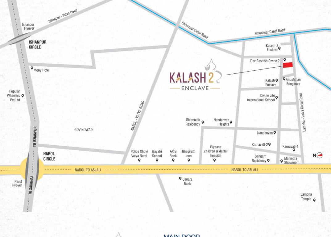  kalash enclave 2 Location Plan