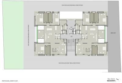  skydeck-seasons Skydeck Seasons Penthouse Lower Cluster Plan