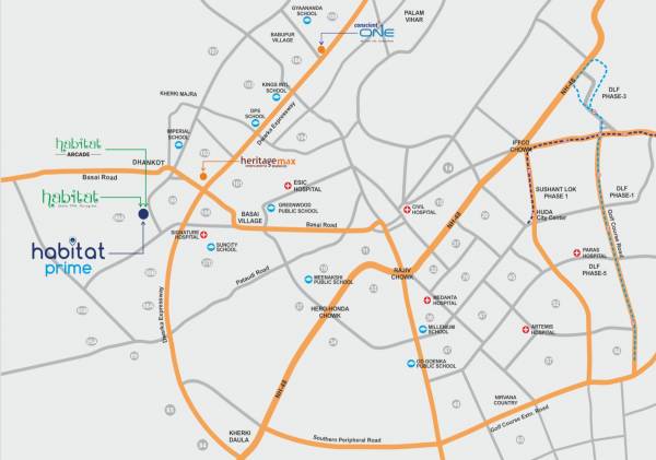  habitat-prime Location Plan