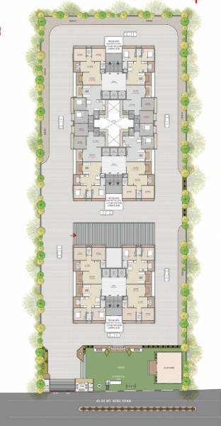  shiv-samarth-i Wing A Cluster Plan