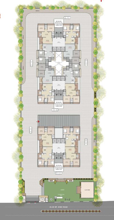  shiv samarth i Wing A Cluster Plan