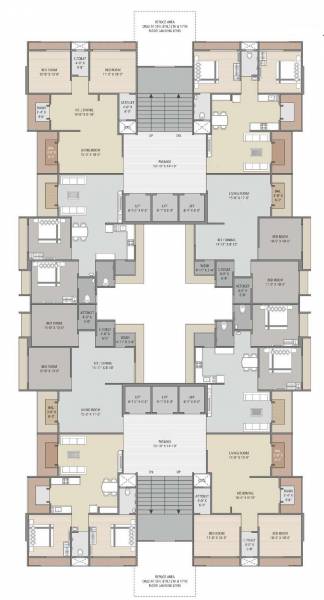 shiv-samarth-i Wing B Cluster Plan
