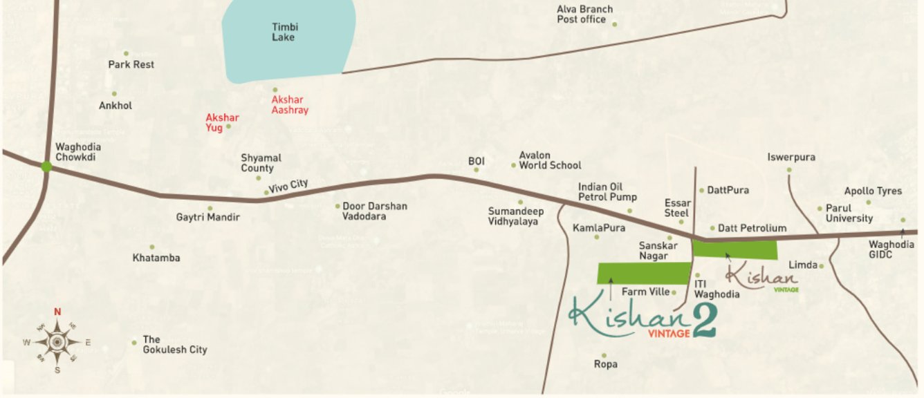  kishan vintage 2 Location Plan