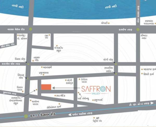  saffron-valley Location Plan
