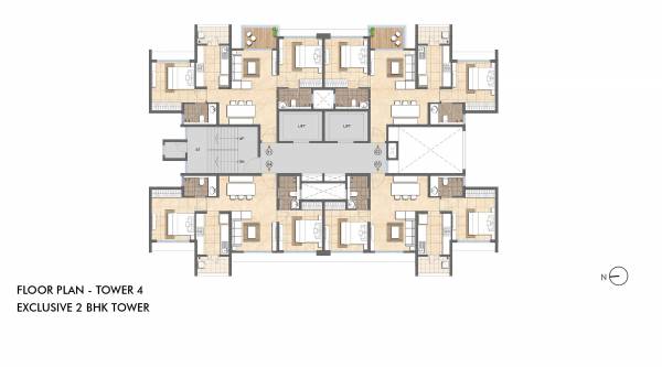  kandivali-project-tower-2 Tower 2 Cluster Plan