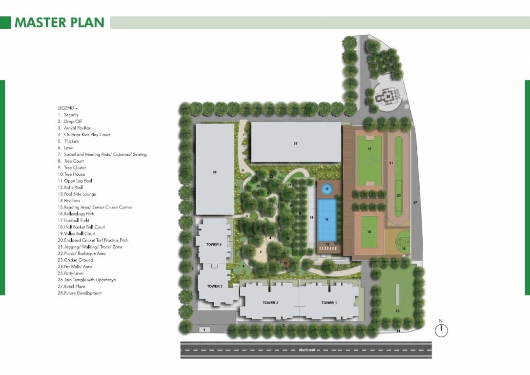  kandivali project tower 2 Master Plan