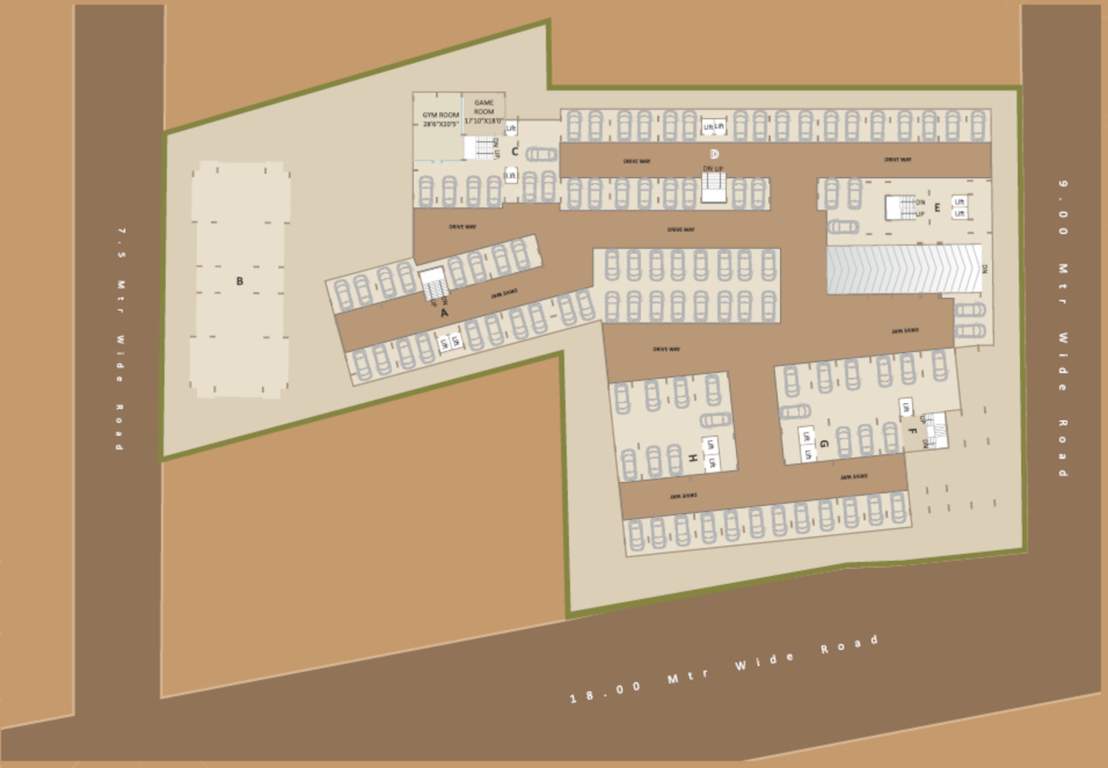  swarnim sky A Cluster Plan For Basement
