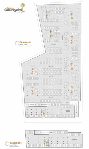  vinayak-courtyard Block A To H Cluster Plan For Basement Floor