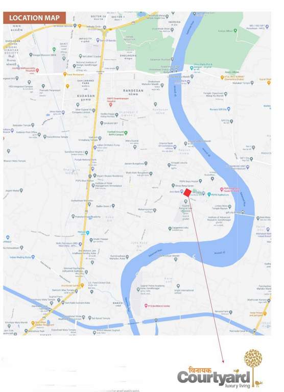  vinayak courtyard Location Plan
