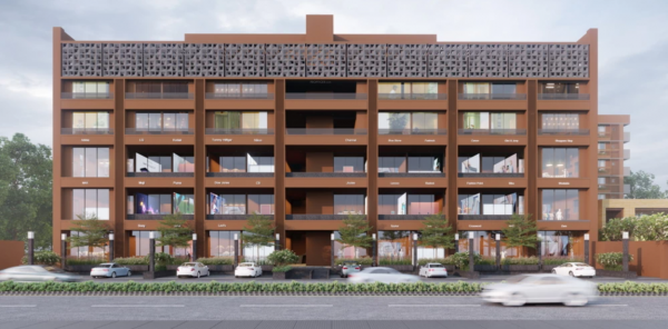  vinayak-saral-courtyard Elevation