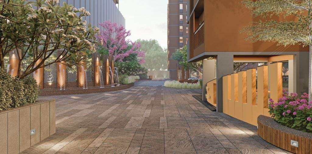 Whiteswan Vinayak Saral Courtyard