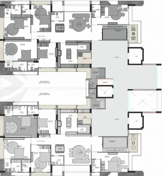  divinity Divinity Cluster Plan From 1st To 11th Floor