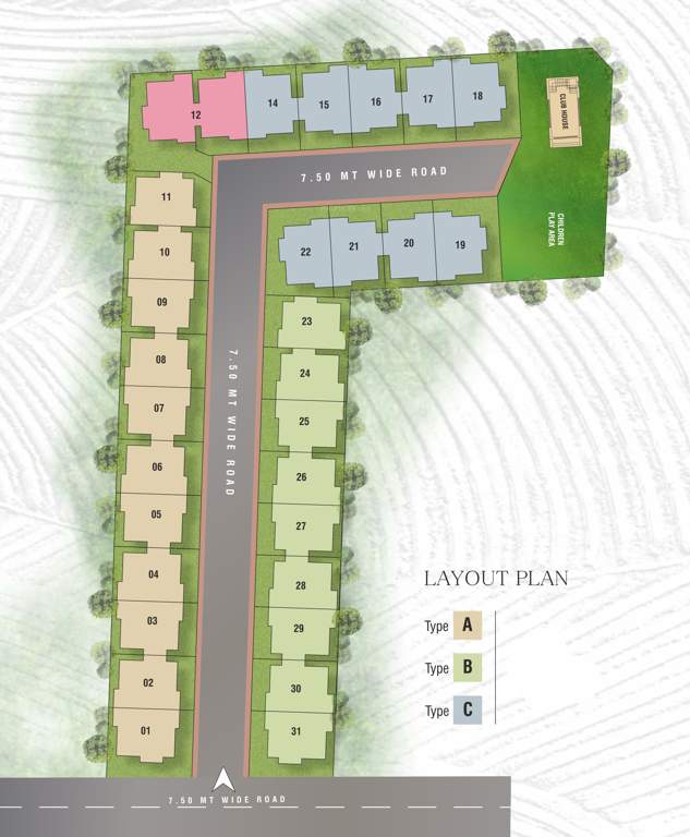  antica greens Master Plan