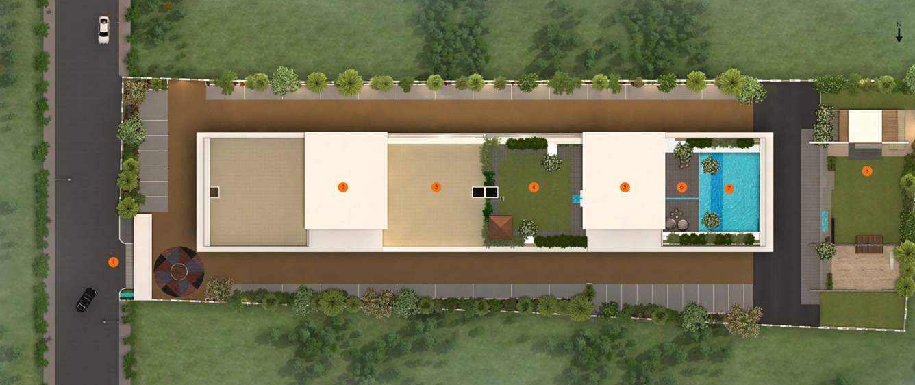  selena a building Layout Plan