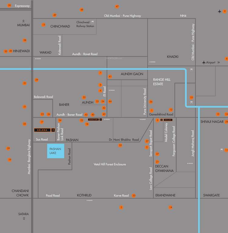  selena a building Location Plan