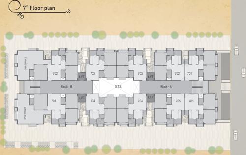  ahmed-avenue Block A And Block B Cluster Plan for 7th Floor