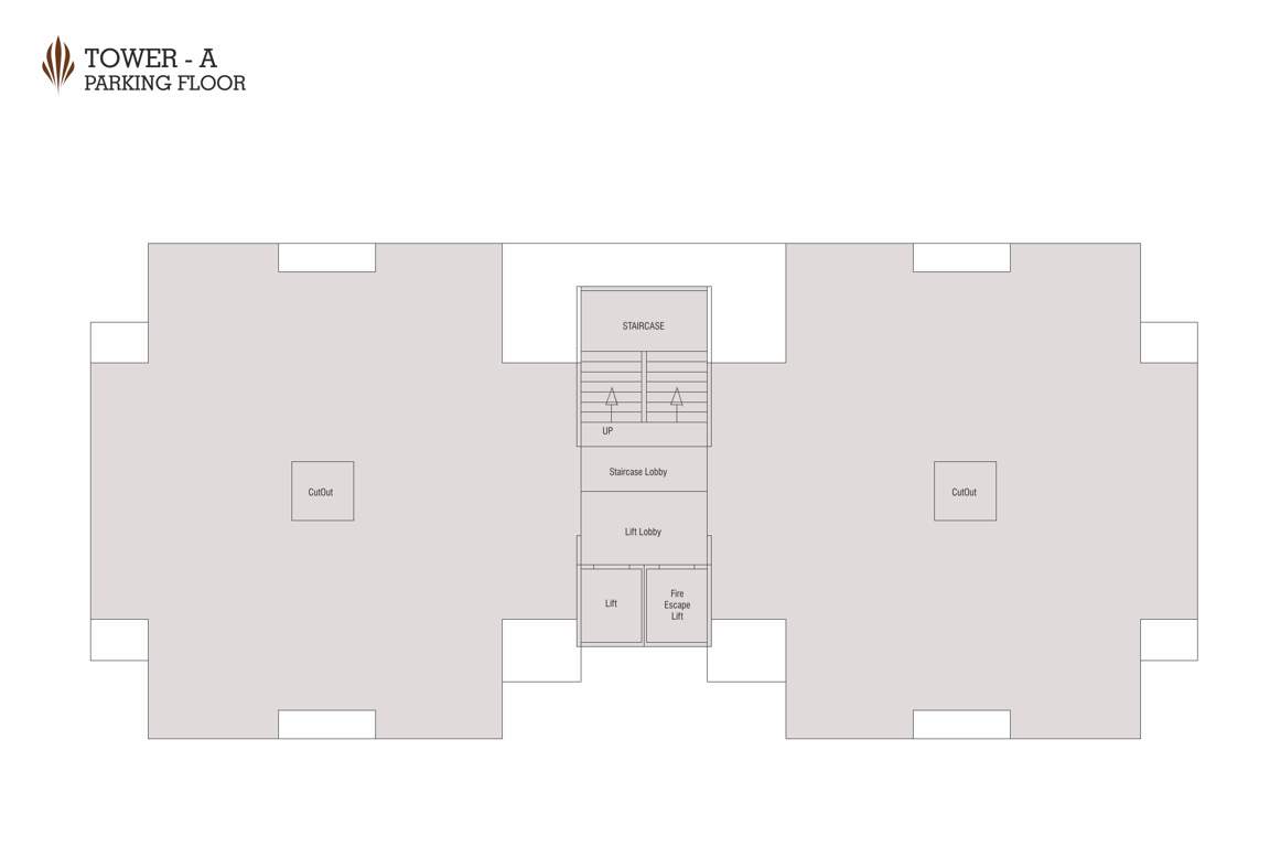  al minaar heights Tower A Cluster Plan for ground Floor