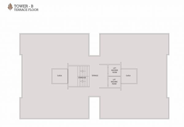  al-minaar-heights Tower-B Terrace Cluster Plan