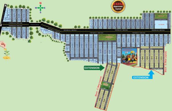  mahagiri-diamond-city Layout Plan