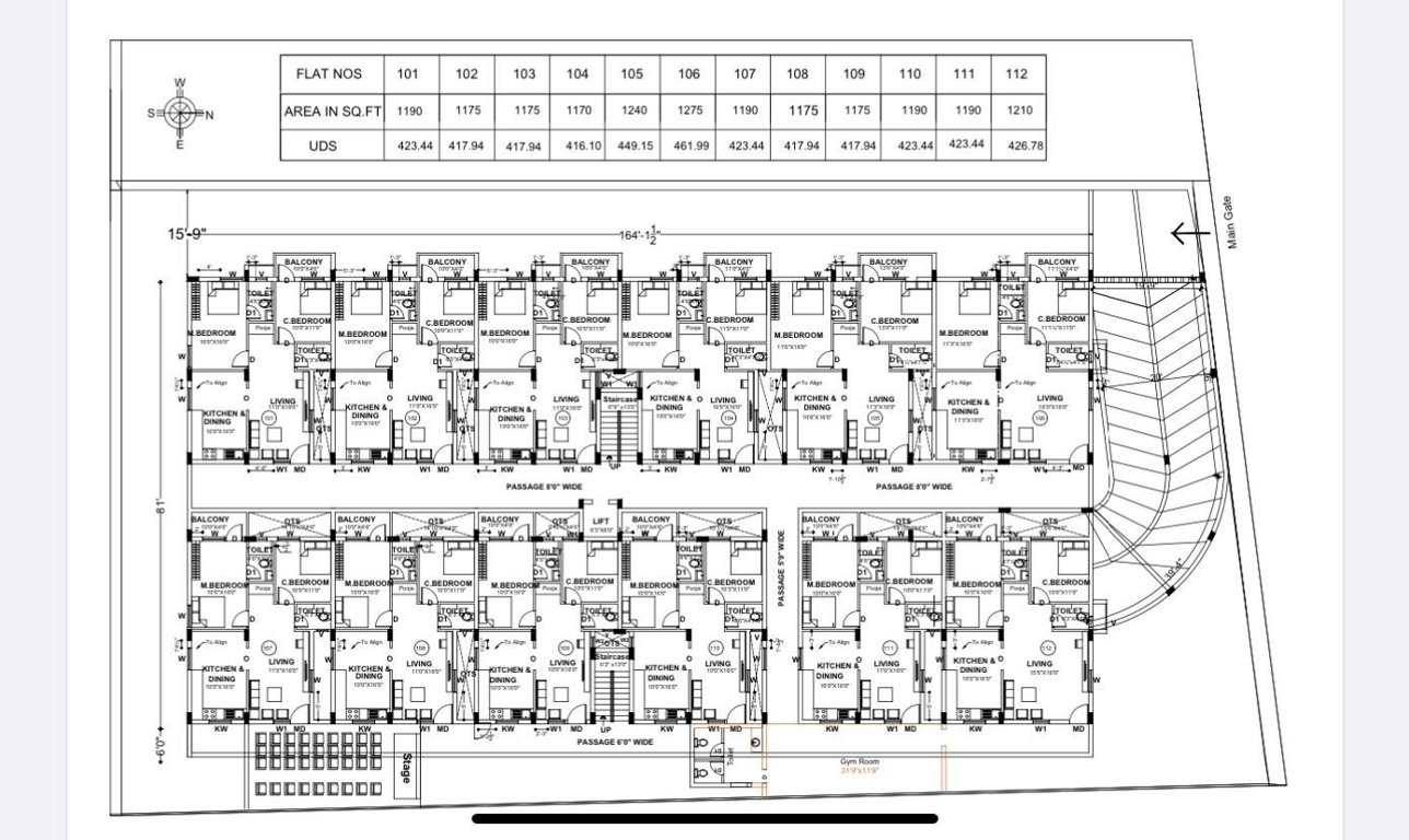  shiva shree smart palace Cluster Plan