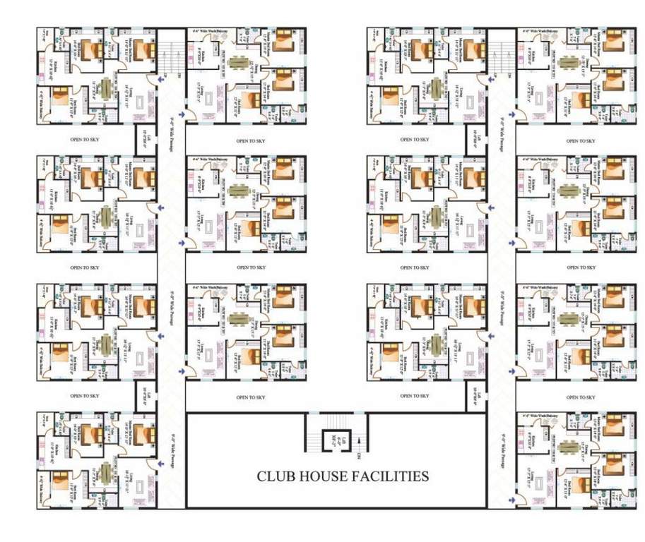  apace hill view county Sun Block Cluster Plan