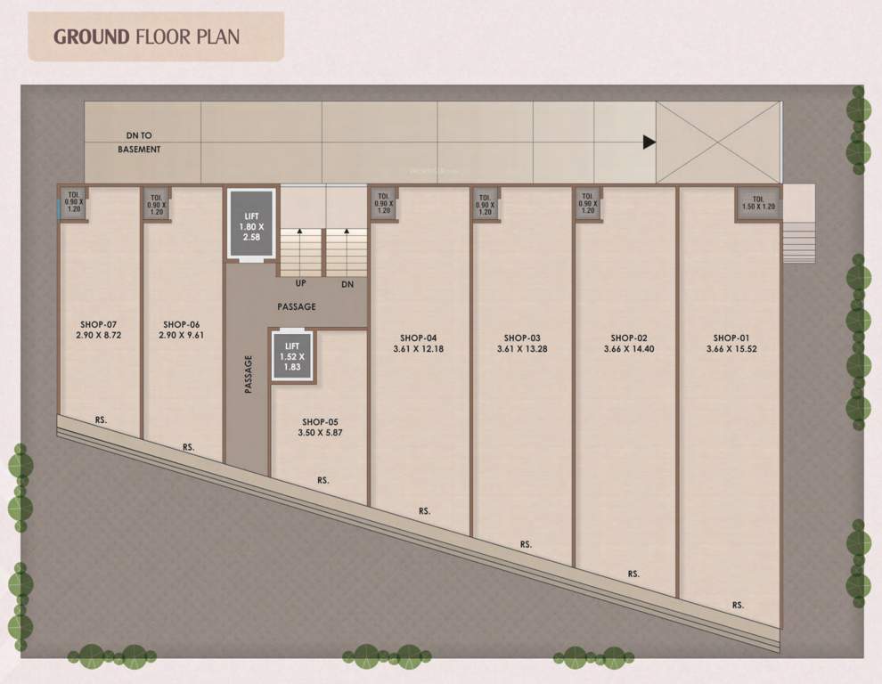  veer enclave Veer Enclave Cluster Plan for ground Floor