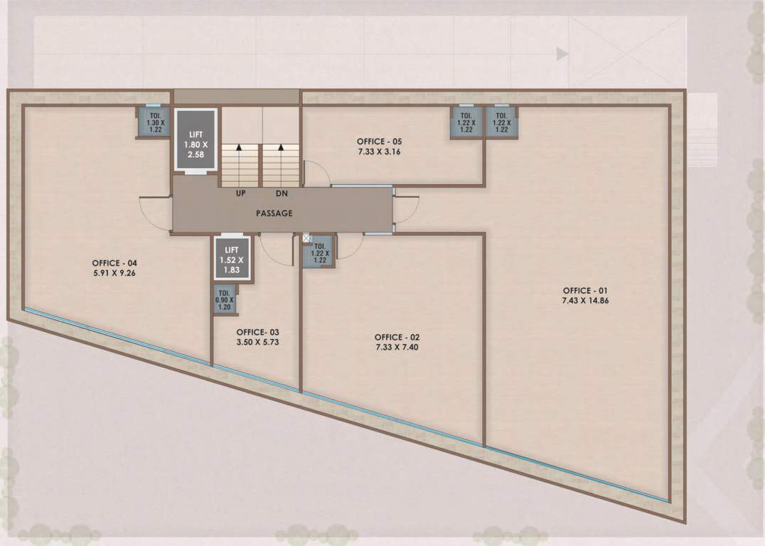  veer enclave Veer Enclave Cluster Plan from 1st to 3rd Floor