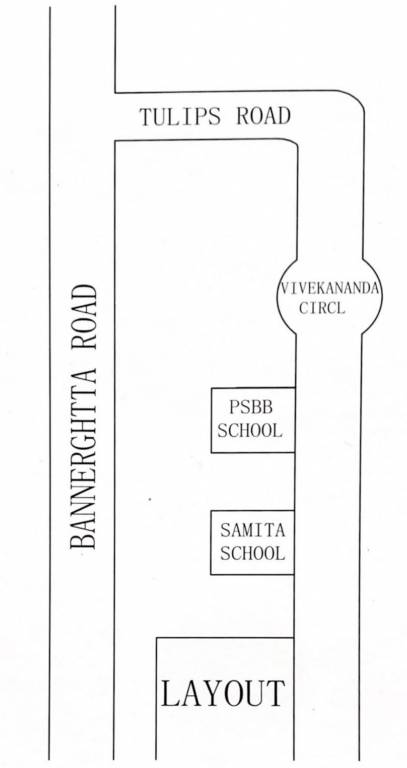  sri sai royal meadows Location Plan