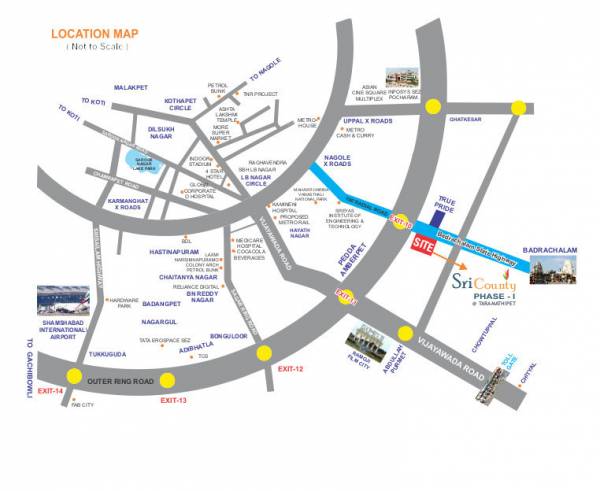  sri-county-phase-1 Location Plan
