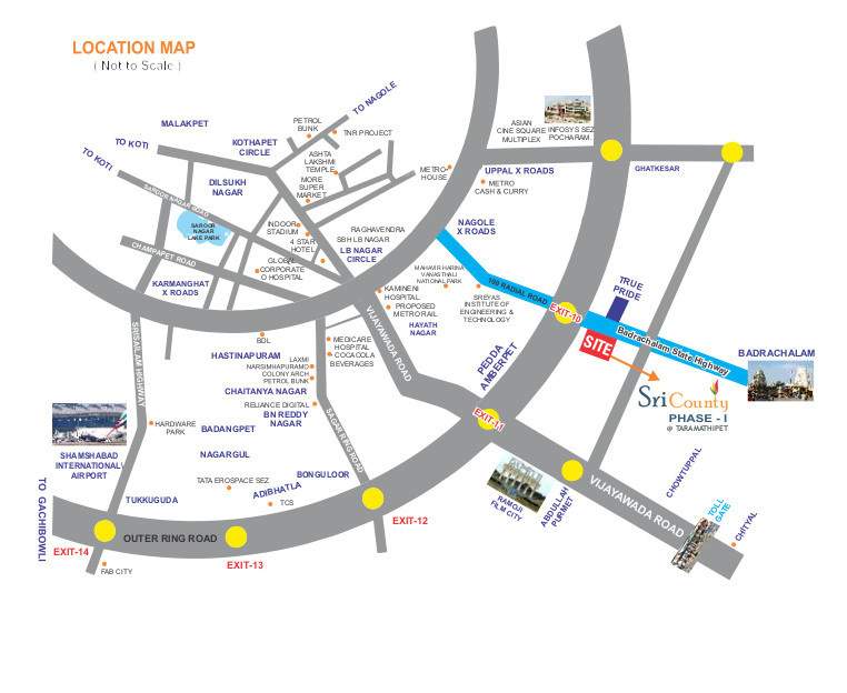  sri county phase 1 Location Plan
