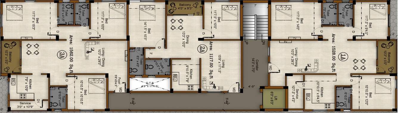  veera ala garden Veera Ala Garden Cluster Plan