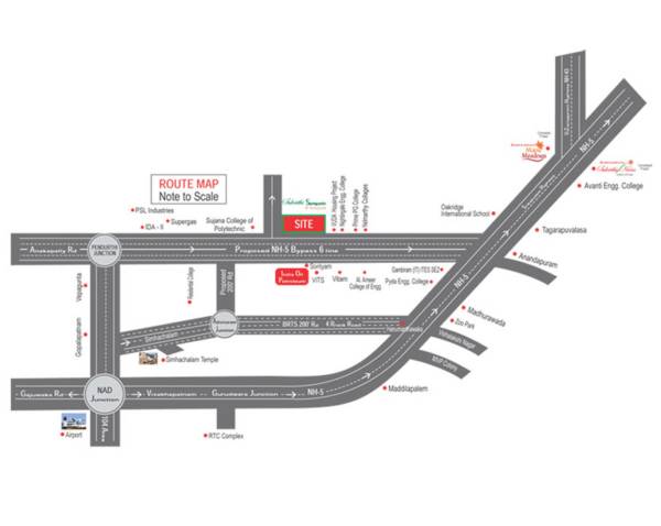 Location Plan sukruthi-sampath-1-phase-3 Location Plan