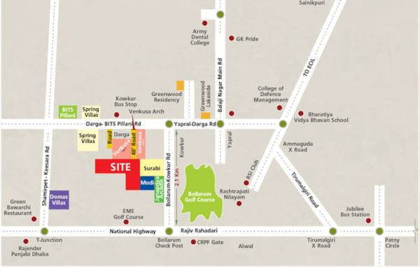  green-ridge Location Plan