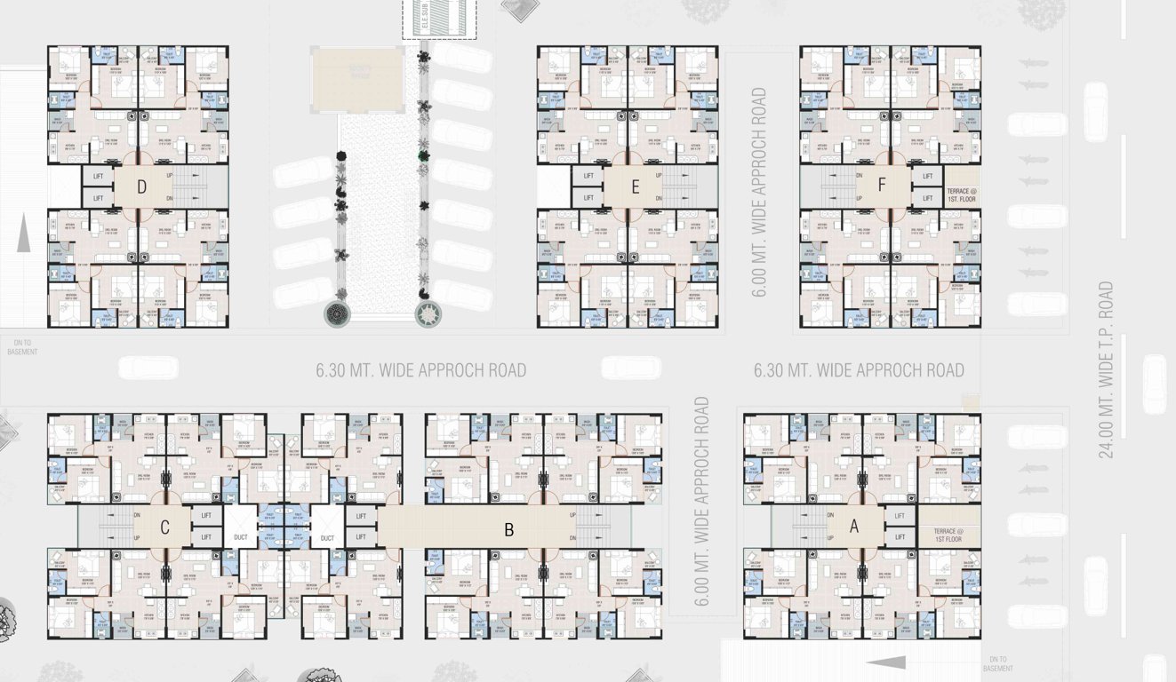 sarita residency 7 Layout Plan