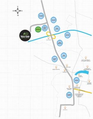  villas Location Plan