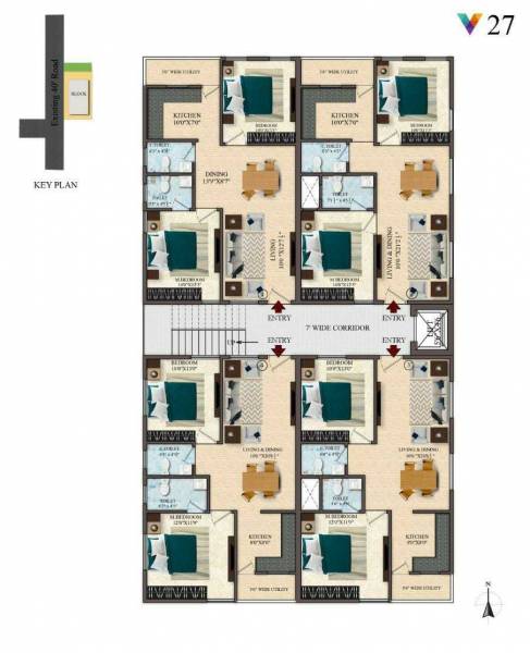  avenues-27 Avenues 27 Cluster Plan